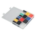 thumbnail image 3 of Kit de tubos termorretráctiles de 580 Uds., respetuoso con el medio ambiente, 6 colores, 10 tamaños, tubos de envoltura termorretráctil de aislamiento para cables, 3 of 8