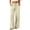 AE05-Beige, variant on Womens Palazzo Pants Summer Fall Fashion 2026 High Waisted Wide Leg Drawstring Flowy Beach Trousers With Pockets Brown 2XL