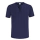thumbnail image 4 of pstuiky camisetas camisas para hombre, Camisa de manga corta con cuello redondo y botones para hombre, color liso y ventilación camisetas de hombre l, 4 of 8