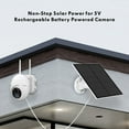 thumbnail image 4 of Netvue Solar Panel for Outdoor Security Camera, Compatible with Rechargeable Battery Micro USB Port, 4 of 7