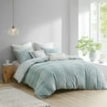 thumbnail image 2 of Gracie Mills Trujillo 3-Piece Cotton Jacquard Duvet Cover Set GRACE-13822, 2 of 5