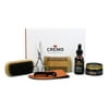 Cremo Beard Starter Set, 100% Boar Bristle Brush, Sandalwood Beard Comb, Beard Shears, Beard Oil, Beard Balm