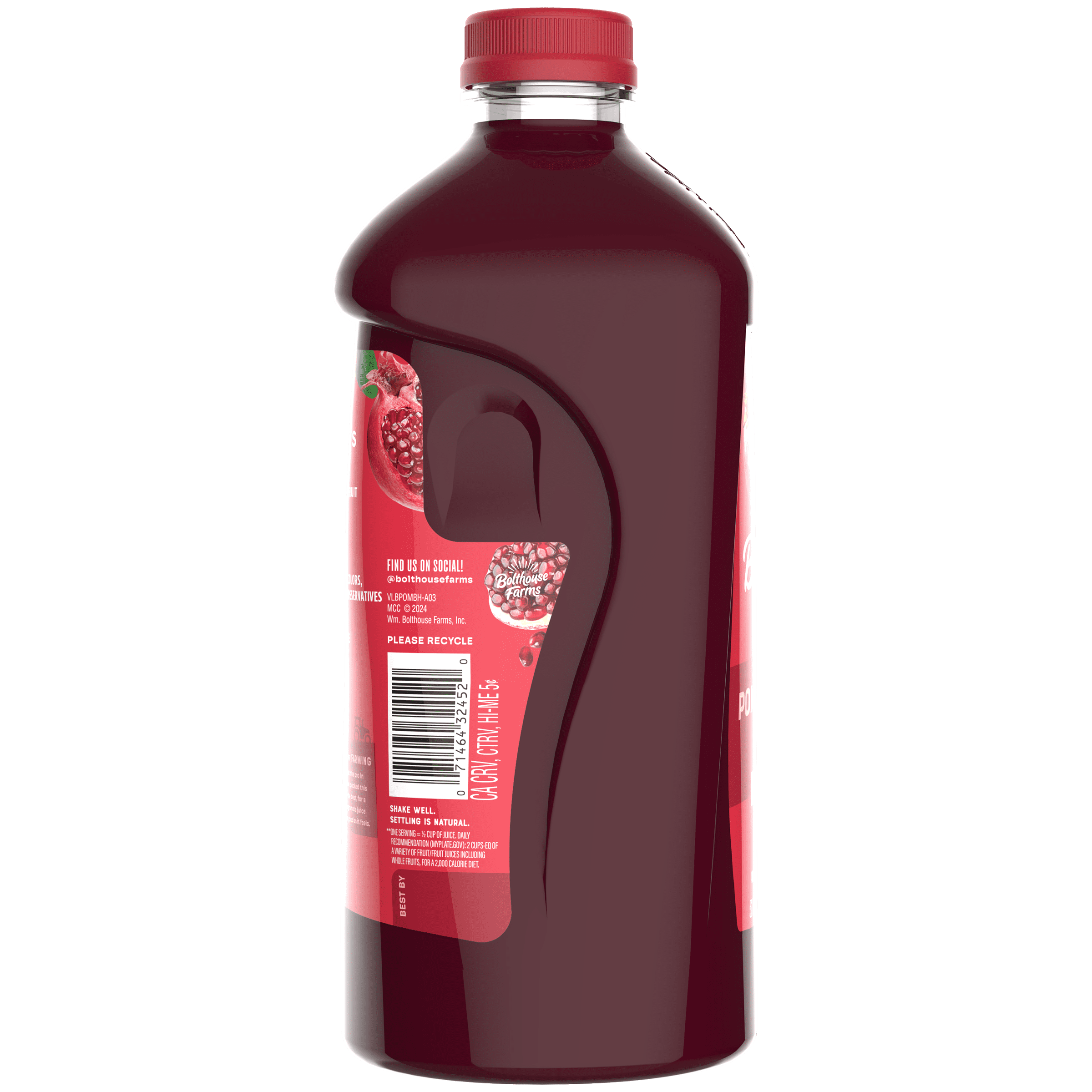 Bolthouse Farms 100% Pomegranate Fruit Juice, 52 oz