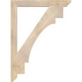 thumbnail image 3 of Ekena Millwork 3 1/2"W x 34"D x 46"H Merced Slat Smooth Bracket, Douglas Fir, 3 of 4