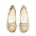 thumbnail image 5 of DREAM PAIRS Girls’ Dress Ballet Flats, Slip-On Shoes with Bow for Weddings, School, Parties, and Birthdays, 5 of 6