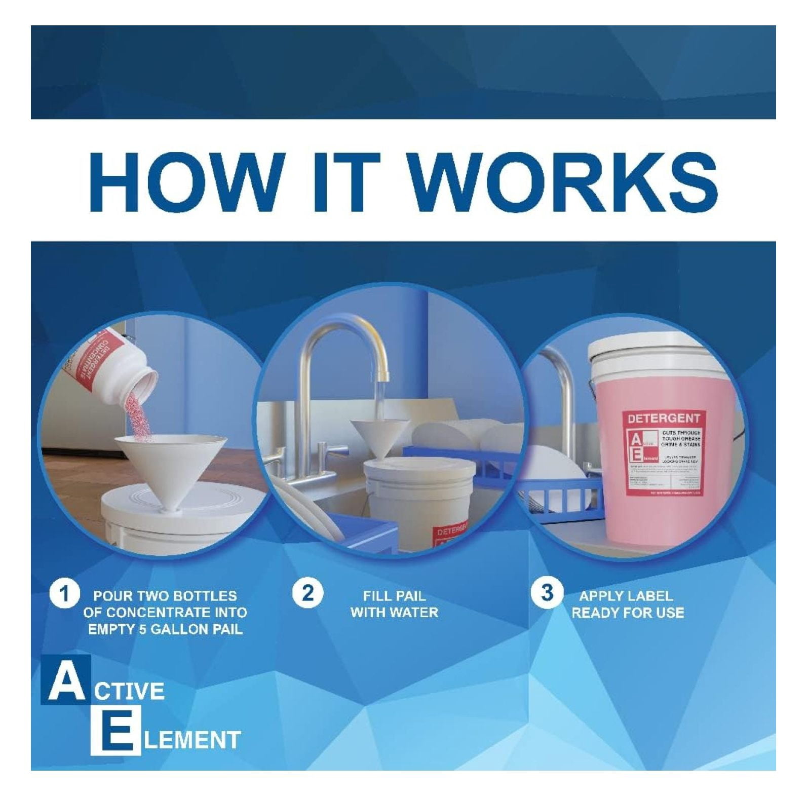Industrial Dishwasher Detergent - 5 Gallon Pail Maker - Commercial Dish Soap - High & Low Temp Machines - Powerful Grease Cutter - Restaurant & Food Service