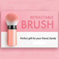 thumbnail image 3 of Retractable Makeup Bru, Portable Travel B Brush With Coverd, 3 of 5