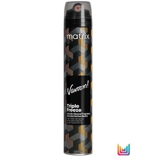Matrix Vavoom! Triple Freeze Extra Sec Parfum Neutre avec Peigne à Queue de Rat SLEEKSHOP pour Cuir Chevelu