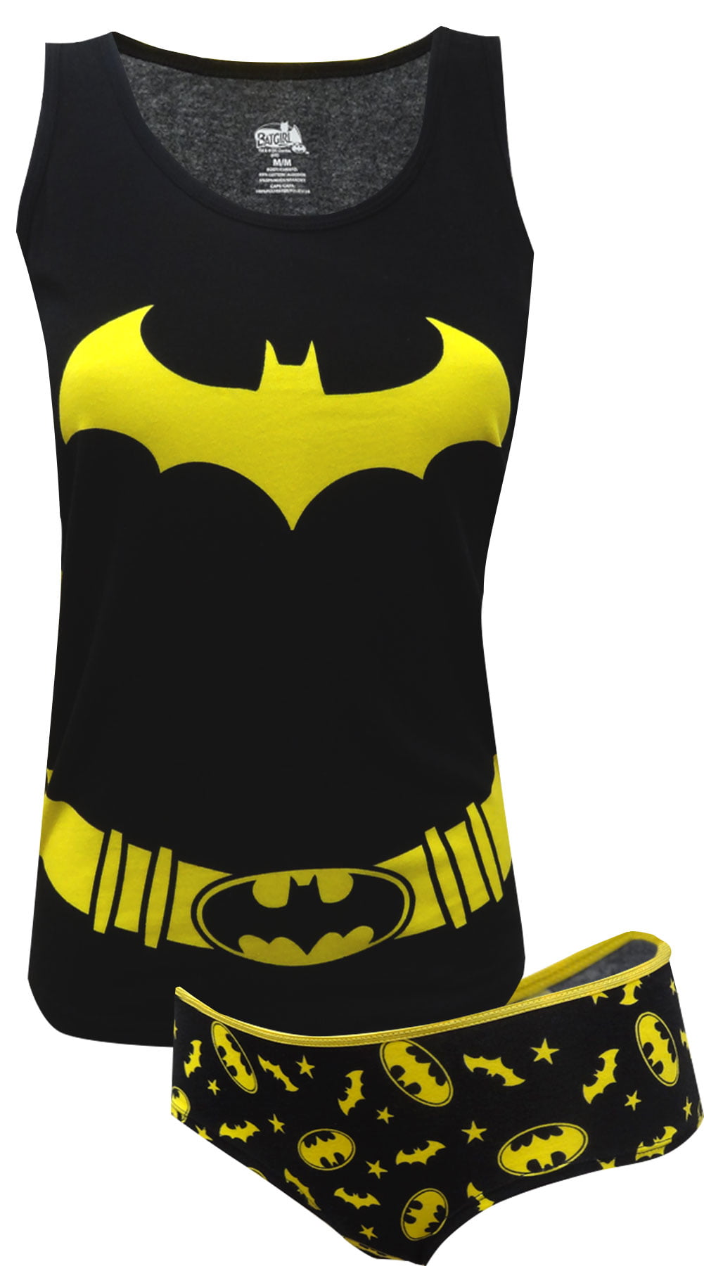 DC Comics Batgirl Womens A-Line Scoop Neck Dress Slim Medium Black