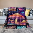 thumbnail image 2 of HENGT Mushroom Blanket Mushroom Gifts for Women Soft Cozy Sherpa Mushroom Throw Blanket All-Season for Sofa Couch Cottagecore Room Decor Mushroom Blankets for Adults Teen, 2 of 6