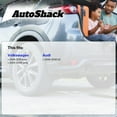 thumbnail image 3 of AutoShack Front & Rear Brake Rotors & Calipers for Volkswagen & Audi, Jetta 2005-2009 A3 2008, FWD L4 2.0L L5 2.5L - E-Coated Drilled & Slotted - ShadowGuard, 3 of 5