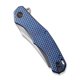 thumbnail image 4 of WE Knife RekkeR Frame Lock 22010G-4 Blue Titanium CPM 20CV Steel Pocket Knives  Cuchillo, 4 of 9