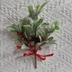 thumbnail image 2 of 4 Uds. De púas de muérdago, decoración de muérdago con frutos rojos, tallos florales de muérdago artificiales, adorno colgante de muérdago, 2 of 5