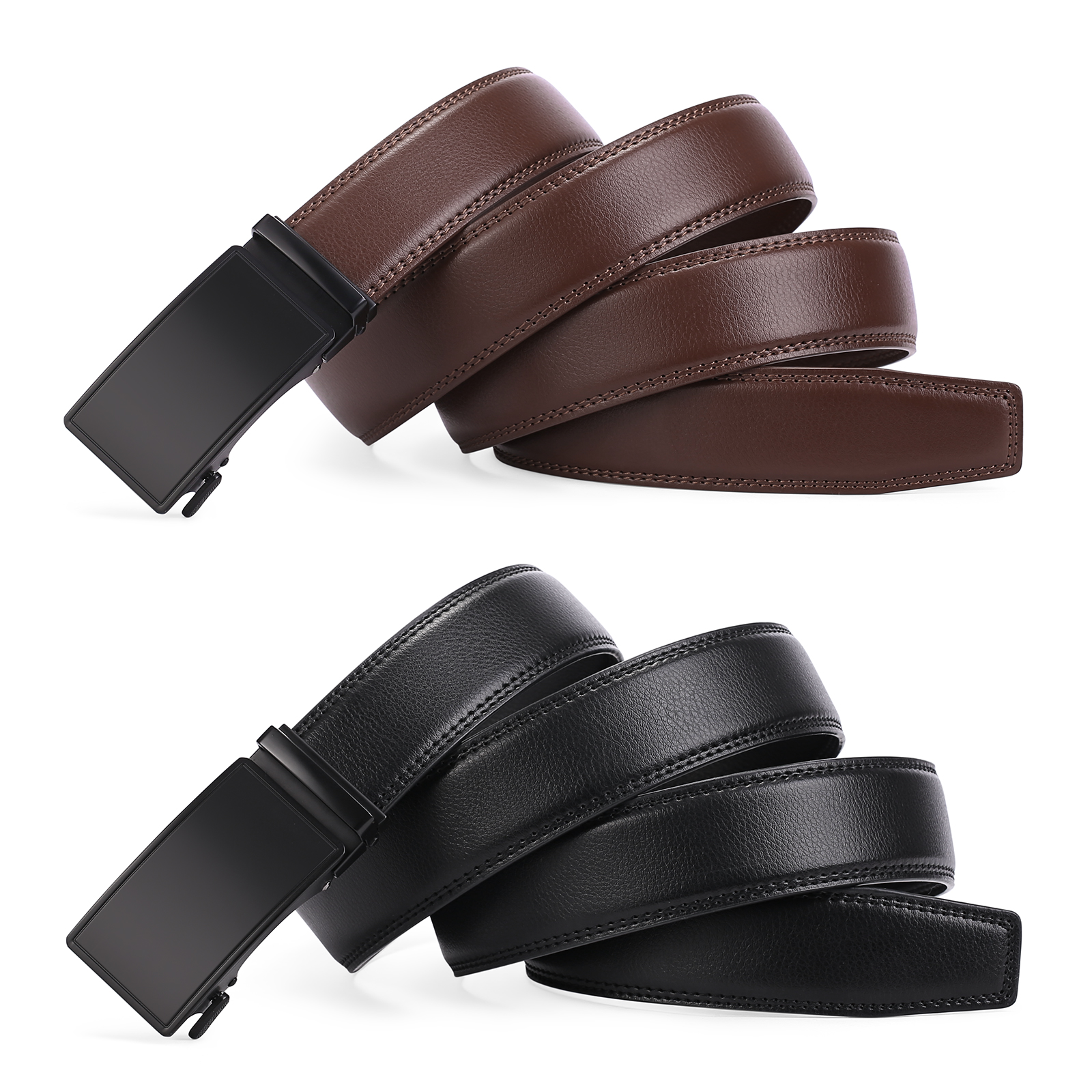 SENDEFN 2-Pack Ratchet Belts for Men photo 5