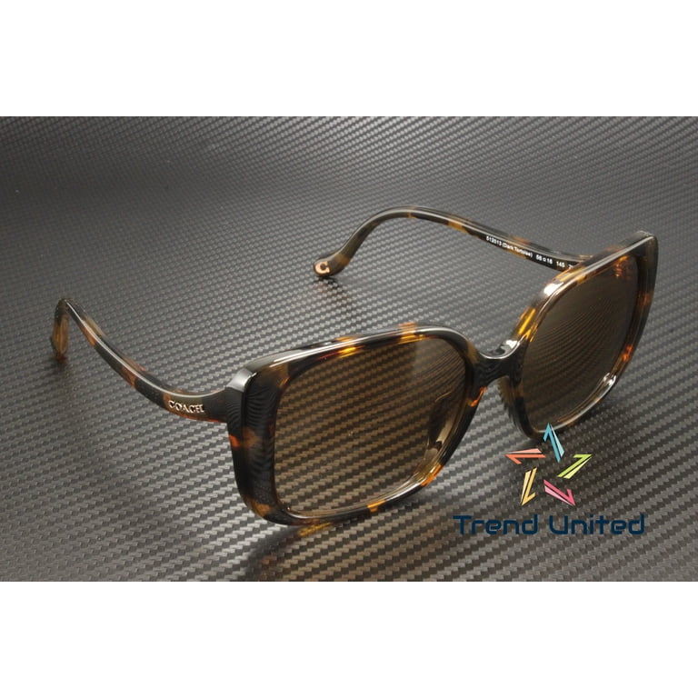 Coach Brown Gradient Square Ladies Sunglasses HC8376U 512013  display picture 2