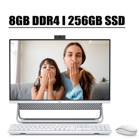 Dell Inspiron 24 5000 5490 2020 Premium All In One Desktop I 23.8" Full HD Touchscreen Display I 10th Gen Intel Quad-Core i5-10210U I 8GB DDR4 256GB SSD I WIFI HDMI Win 10