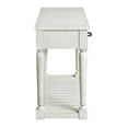 thumbnail image 3 of Steve Silver Hemingway White Alabaster Sofa Table, 3 of 6
