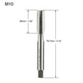 thumbnail image 2 of Uxcell M10 x 1.5 H2 High Speed Steel Straight Flutes Metric Machine Screw Thread Tap, 2 of 4
