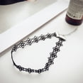 thumbnail image 2 of Ladies Choker Decorative Retro Flower Design Lace Choker Clavicle Necklace, 2 of 10
