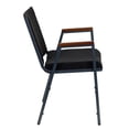 thumbnail image 3 of Bowery Hill Upholstered Stacking Chair in Black, 3 of 9