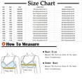 thumbnail image 3 of Women Lace Bralettes Comfort Wire Free Basic Bra Push Up Brassiere Supportive Underwear Adjustable Straps Scalloped Push Up Bras Minimizer Bra, 3 of 5