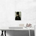 thumbnail image 2 of ARTCANVAS Berthe Morisot with a Bouquet of Violets 1872 Canvas Art Print by Edouard Manet - Size: 12" x 8" (0.75" Deep), 2 of 9