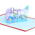 thumbnail image 1 of Tarjeta de felicitación de Pascua con corte láser 3D, tarjeta de felicitación de agradecimiento para mamá (rojo) Ndcxsfigh Libre de BPA, 1 of 8