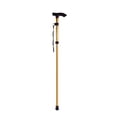 thumbnail image 1 of CSChome Retractable Walking Stick Collapsible Trekking Pole - Ergonomic Handle Foldable Hiking Cane, 1 of 7
