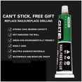 thumbnail image 3 of Strong Adhesive Glue under $5! Kadlawus Household Strong Nail Adhesive Glue for Wall Mounting, Punch Free Tile Rack Glue with Quick Dry Formula, Universal Mounting Glue for Home Decor, 3 of 9