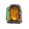 thumbnail image 1 of Estatua De Puerta De Hada Solar, Escultura De Puerta En Miniatura De Resina Para Decoración De Jardín Y Patio Yuarrent HA037120-00, 1 of 6