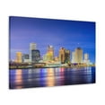 thumbnail image 5 of New Orleans Night Skyline Canvas Artwork Breathtaking Stunning Cityscape for Home Decor Ready to Hang, 5 of 18