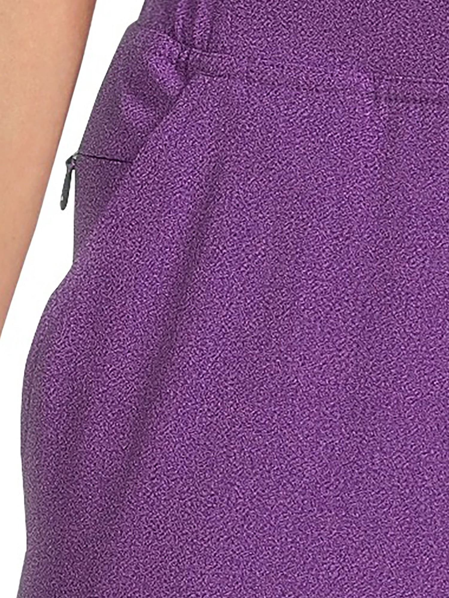 ClimateRight by Cuddl Duds Modern Fit Straight-Leg Flat Front Scrub Pant (Women's Petite), 1 Count, 1 Pack