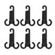 thumbnail image 1 of 6pcs Car Interior Seat Back Hook Hanger MultiPurpose Vehicle Headrest Rear Rack Bag Holder, 1 of 9