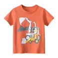 thumbnail image 4 of Camiseta TABNIX Excavator de manga corta con cuello redondo para niños de 2 a 7 años, 4 of 8