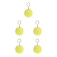 thumbnail image 1 of Llavero de bola peluda Ounissouiy color Amarillo 5 cm, 1 of 6