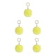 thumbnail image 3 of Llavero Llaveros Conveniente Multi-colores Inteprter para Mujeres Niños Adultos Amarillo 5 cm, 3 of 6