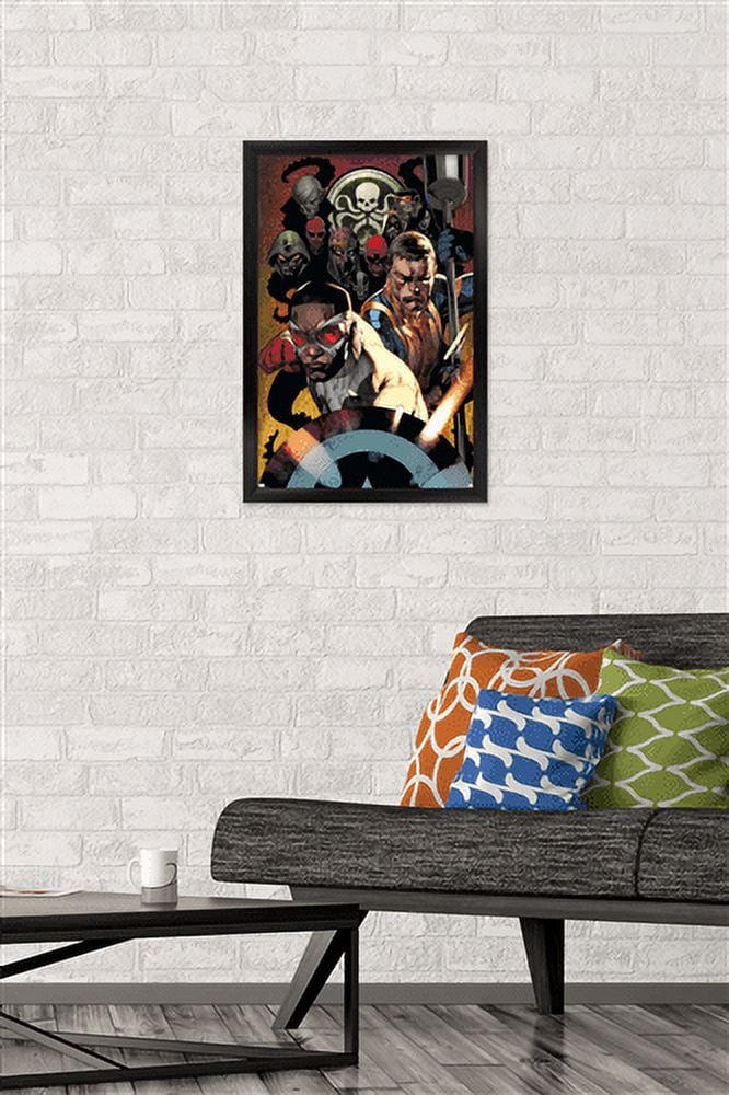 Marvel - Baron Zemo - All-New Captain America #2 Wall Poster, 14.725" x 22.375", Framed