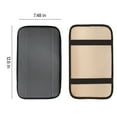 thumbnail image 3 of Car Armrest Storage Box Mat, Fiber Leather Car Center Console Cover, Car Armrest Seat Box Cover Accessories Interior Protection For Most Vehicle, SUV, Car, 3 of 9