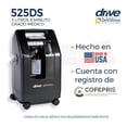 thumbnail image 2 of Concentrador De Oxígeno Devilbiss  5 Lts Drive Con 2 Vasos DRIVE DEVILBISS R-C525-2VA-2CA, 2 of 8