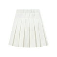 thumbnail image 2 of TSSOE School Uniform Girls Pleated Mini Skirt High Waist A-line Tennis Skirts White 13-14, 2 of 7