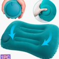 thumbnail image 2 of Typpkmm Almohada Cuadrada Inflable Flocada with Multifuncional and Para Acampar Al, 2 of 7