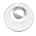 thumbnail image 1 of Cesta De Almacenamiento De Drenaje De Frutas De Acero Inoxidable De Gran Capacidad, Cesta De Drenaje Para Sala De Estar, Fruteros De Moda, Cesta De Almacenamiento, 1 of 7