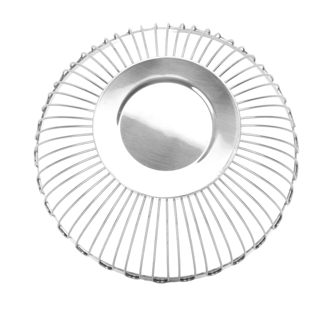 Cesta De Almacenamiento De Drenaje De Frutas De Acero Inoxidable De Gran Capacidad, Cesta De Drenaje Para Sala De Estar, Fruteros De Moda, Cesta De Almacenamiento