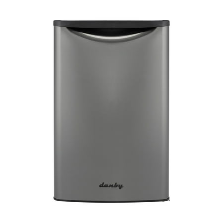 Danby 4.4 cu. ft. Contemporary Classic Compact Refrigerator in Stainless Steel Look DCR044A4BBSL Edit