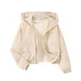 thumbnail image 4 of Liyamei Kids Lightweight Hooded Jacket with Zipper for Fall Windproof Outerwear Size 4-5 Years, 4 of 7