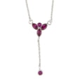 thumbnail image 1 of Collar para Mujer con Cristal Fino Swarovski en forma de Blossom– Bañado en Rodio- Collar Elegante y Brillante-Collares de Mujer de Moda- Joyería para Mujer de Moda- Regalo especial Ortiz Espinosa Temporada, 1 of 2