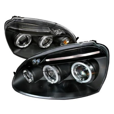 - Spec-D Tuning LHP-GLF05JM-TM Halo LED Projector Headlight for 06 to 08 Volkswagen Golf, 10 x 21 x 27 in. - Black