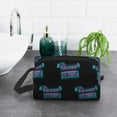 thumbnail image 6 of XMXT Large Capacity Makeup Bag, Games Life Blue Pattern Storage Bags Travel Toiletry Cosmetic Bag for Women Men, 6 of 9