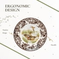 thumbnail image 6 of Spode Woodland Dinner Plate, 10.5 Inch Hunting Cabin, Lodge, and Cottage Décor, Made in England from Fine Earthenware, Wood Duck, 6 of 7