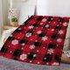 thumbnail image 4 of Oioii Cozy Soft Fleece Throw Blanket - Ultra Soft and Warm Blankets, Christmas Comfy Throw Blanket for Couch, Gift for Bed,Sofa,Chair,Camping and Travel, 4 of 6